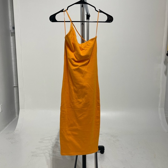 ZARA NWT one shoulder midi dress - Picture 4 of 8